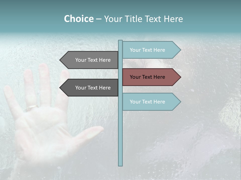 Conditioner Cold Switch PowerPoint Template