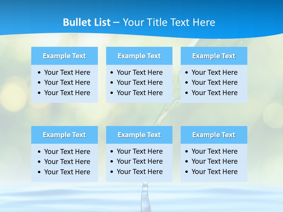 Power Home Equipment PowerPoint Template