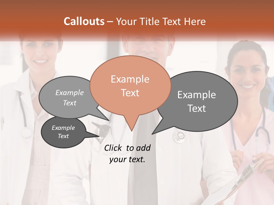 Air Part White PowerPoint Template