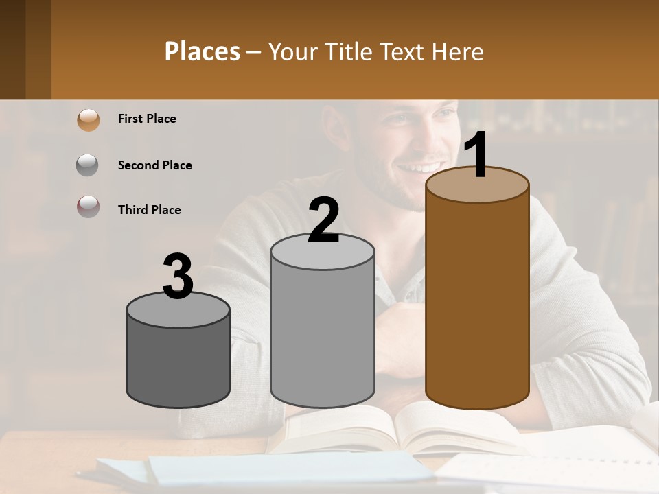 Unit White Cold PowerPoint Template