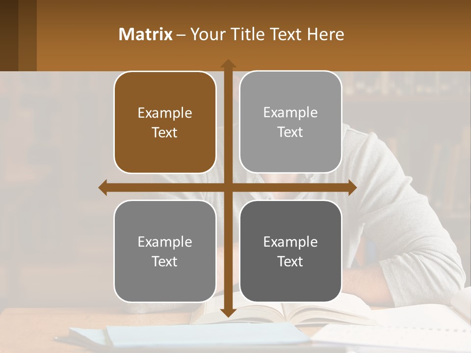 Unit White Cold PowerPoint Template