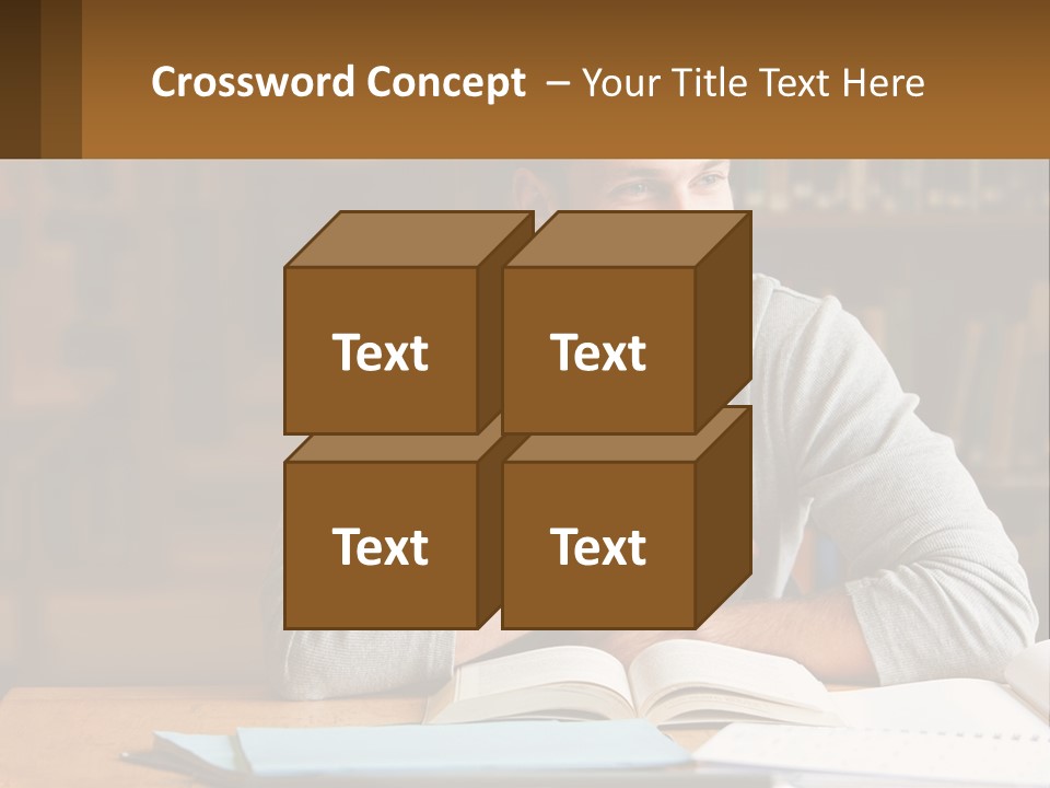 Unit White Cold PowerPoint Template