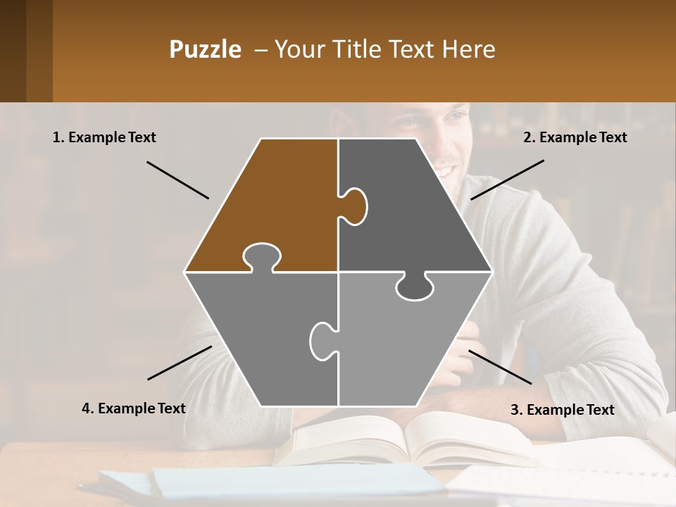 Unit White Cold PowerPoint Template