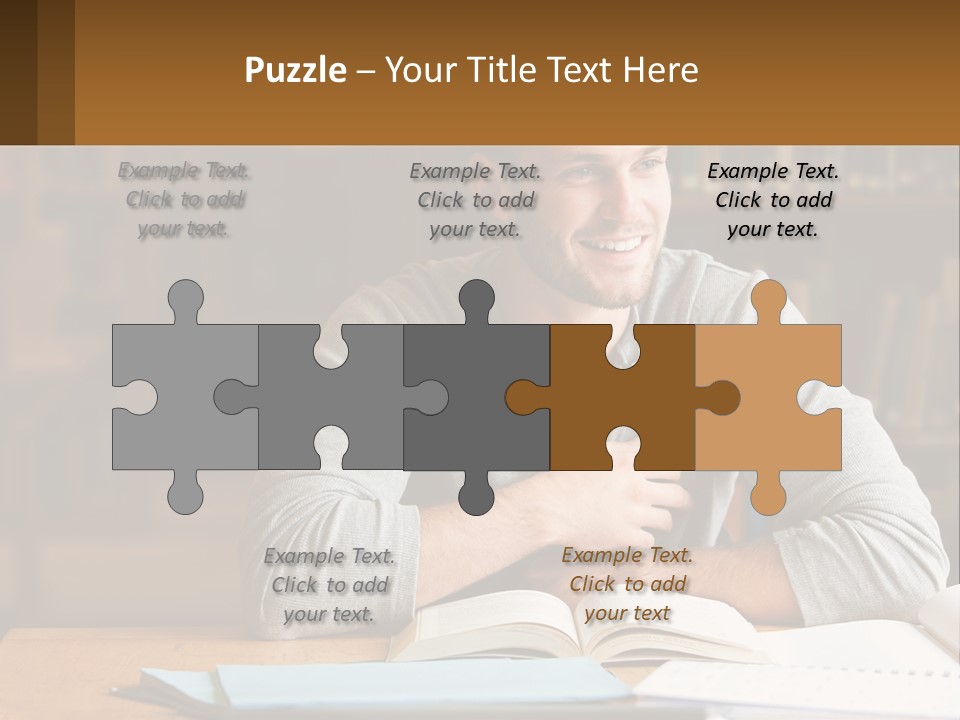 Unit White Cold PowerPoint Template