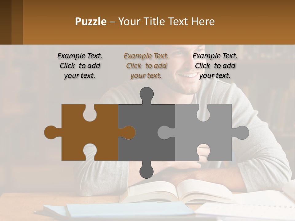 Unit White Cold PowerPoint Template