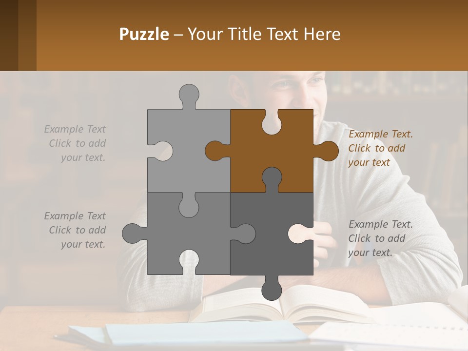 Unit White Cold PowerPoint Template