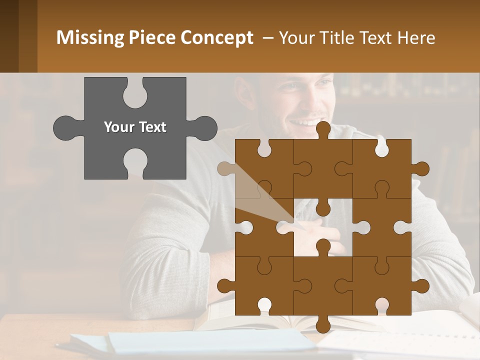 Unit White Cold PowerPoint Template