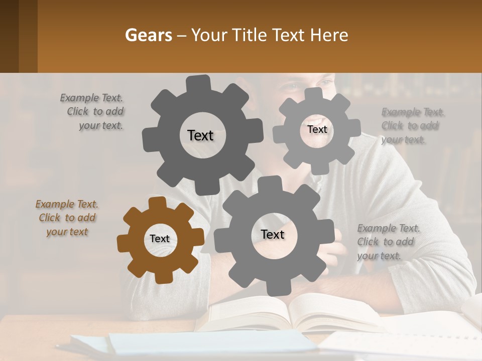 Unit White Cold PowerPoint Template
