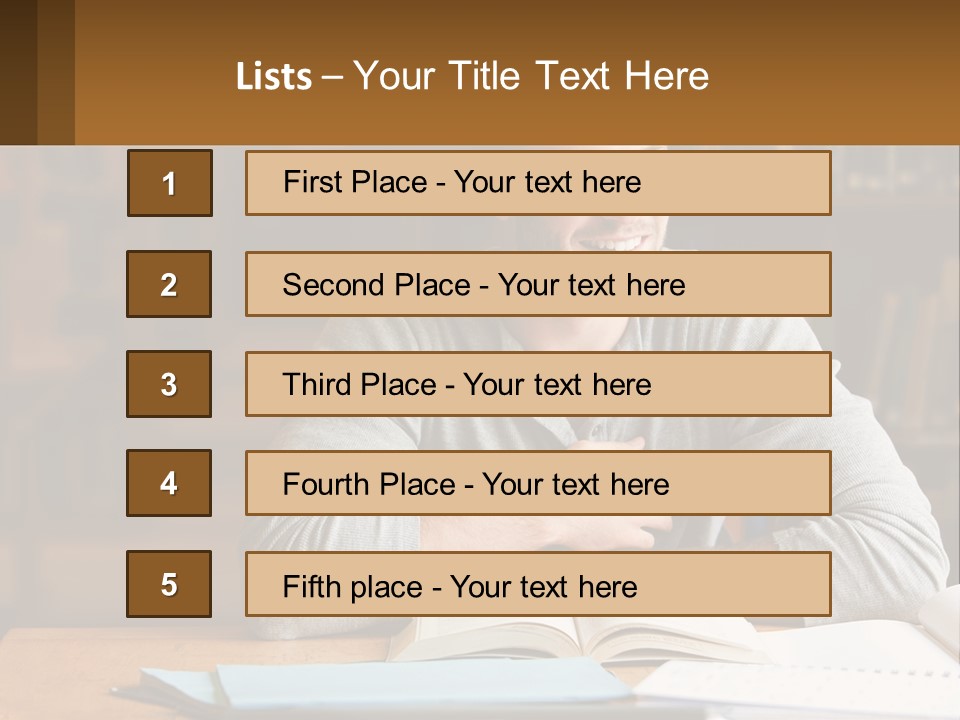 Unit White Cold PowerPoint Template