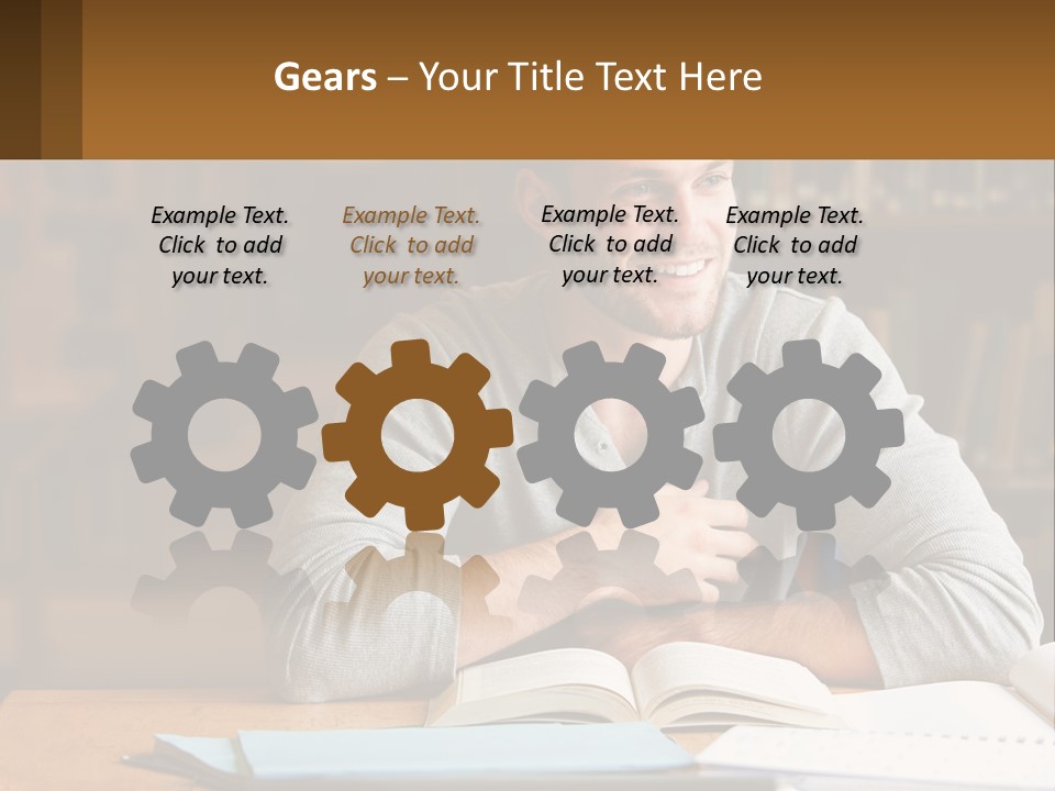 Unit White Cold PowerPoint Template