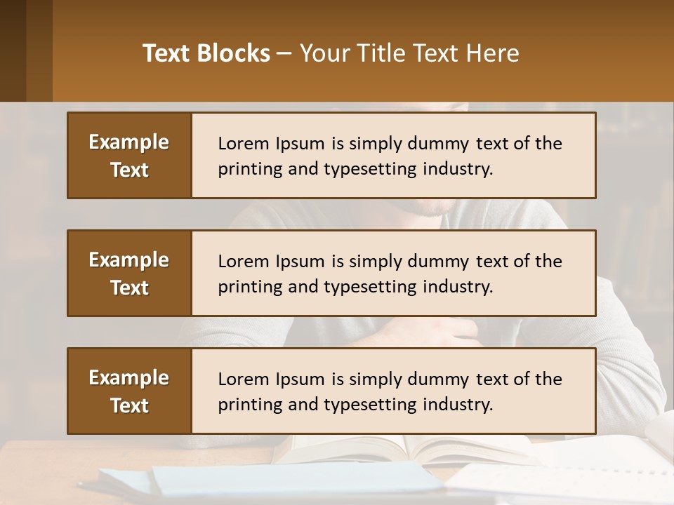 Unit White Cold PowerPoint Template