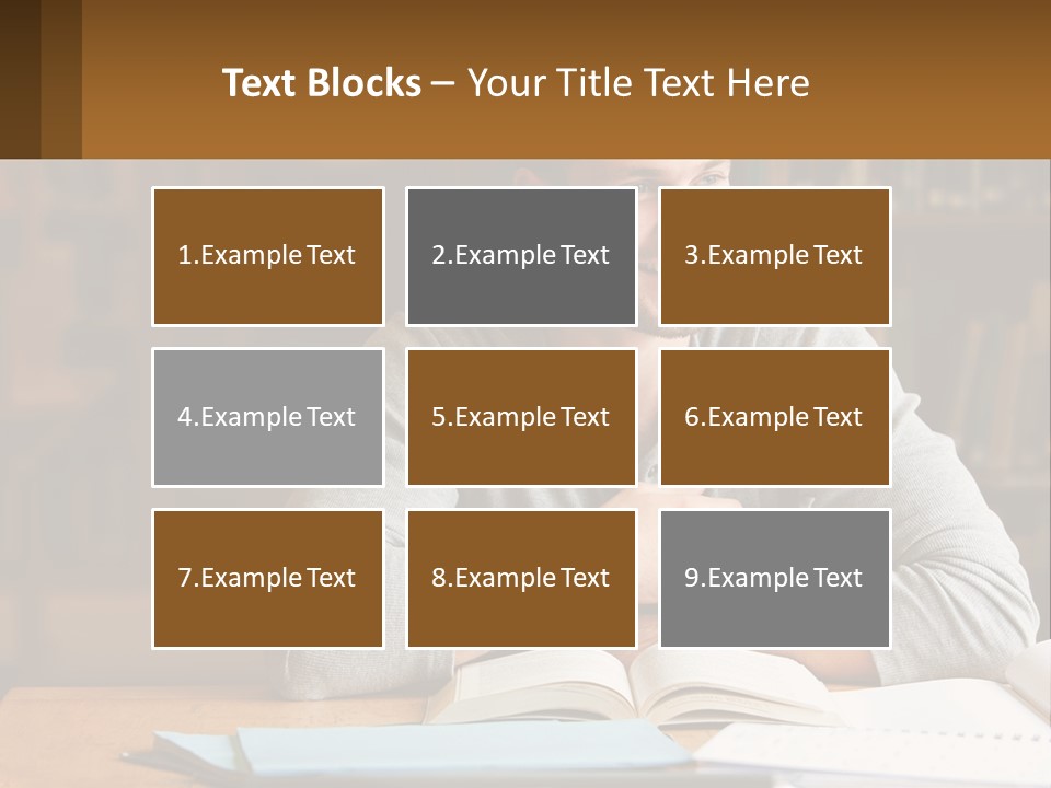 Unit White Cold PowerPoint Template