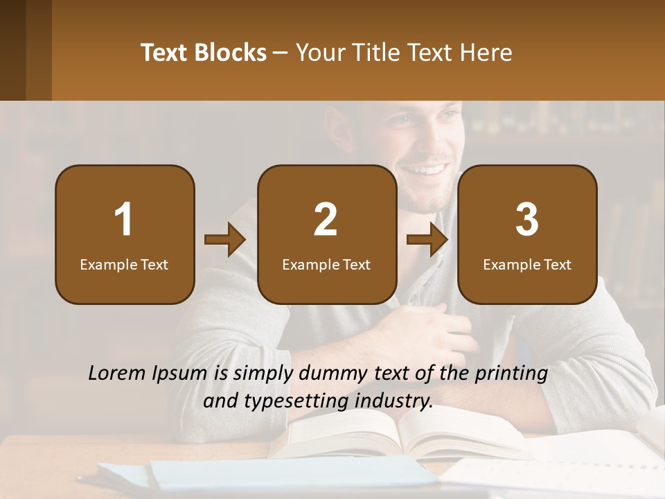 Unit White Cold PowerPoint Template