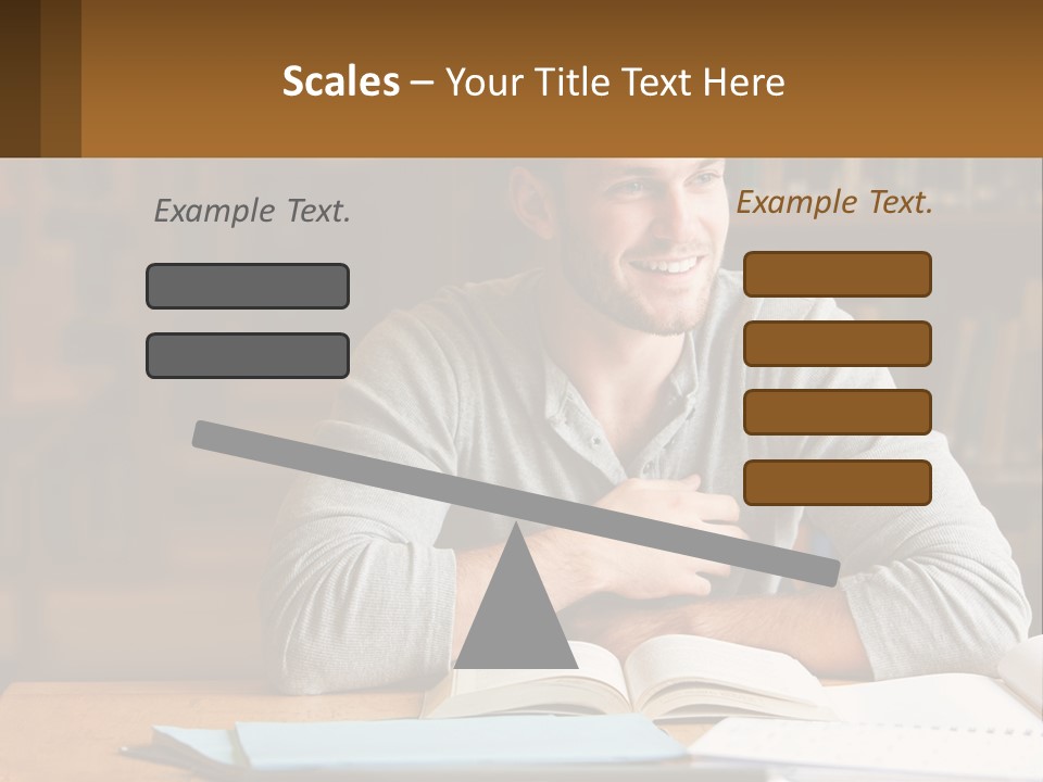Unit White Cold PowerPoint Template