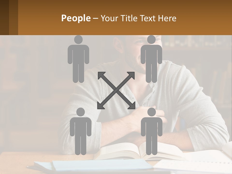 Unit White Cold PowerPoint Template