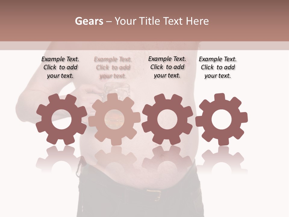 Electricity Cooling Air PowerPoint Template