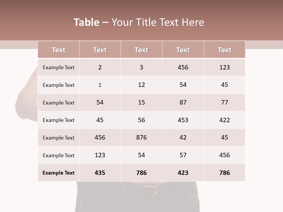 Electricity Cooling Air PowerPoint Template