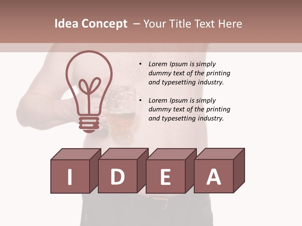Electricity Cooling Air PowerPoint Template