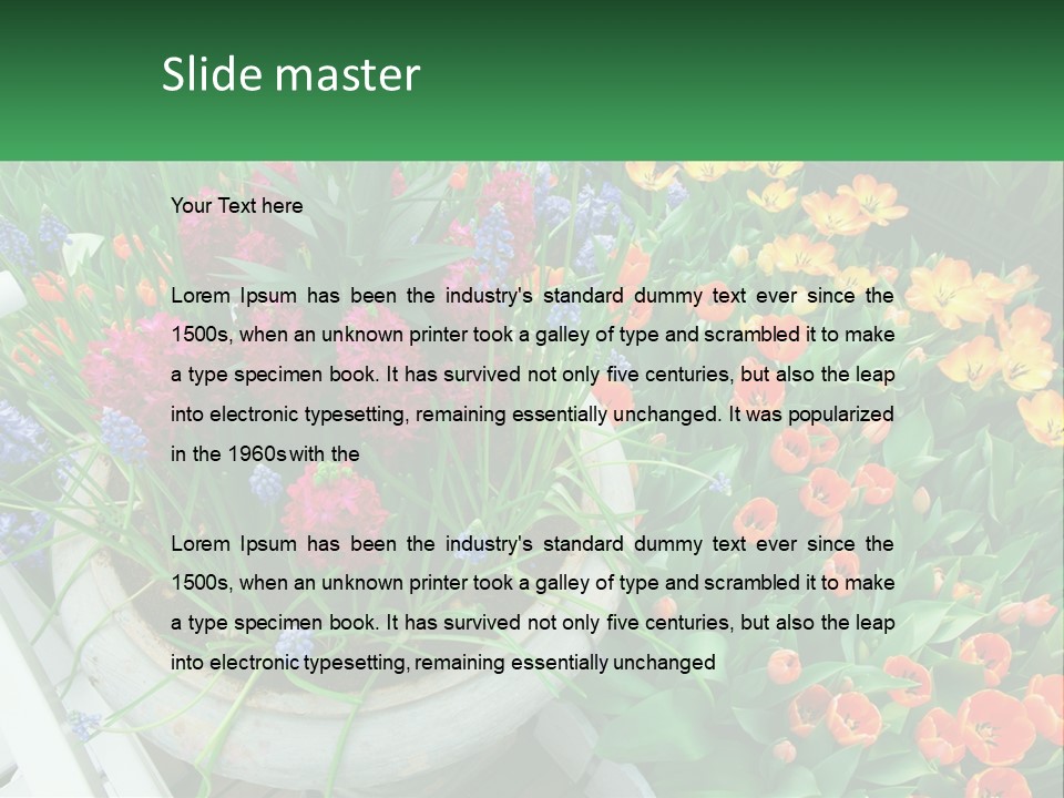 Cool White Ventilation PowerPoint Template