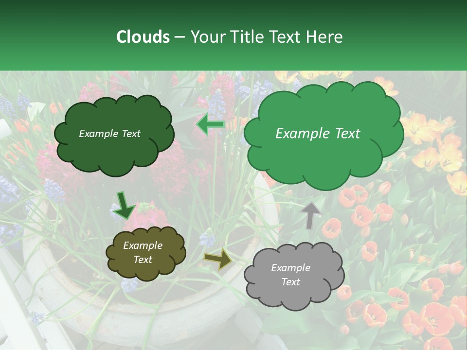 Cool White Ventilation PowerPoint Template