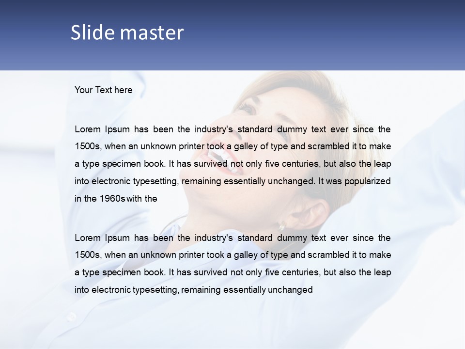 Energy Cooling House PowerPoint Template