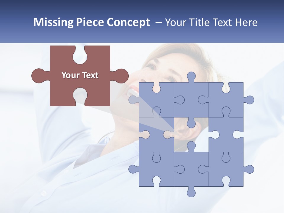 Energy Cooling House PowerPoint Template