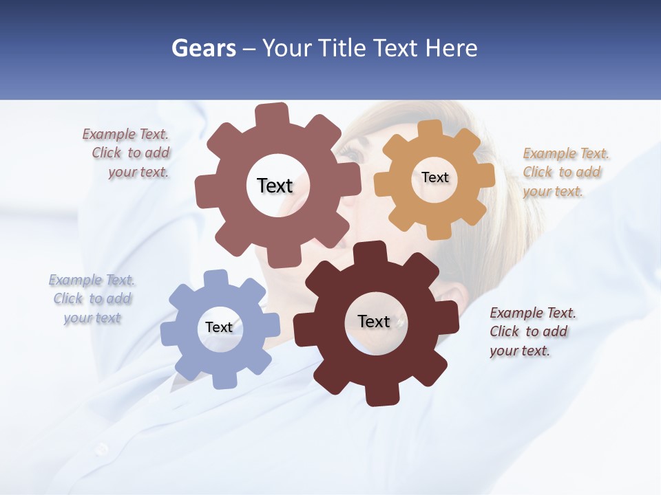 Energy Cooling House PowerPoint Template