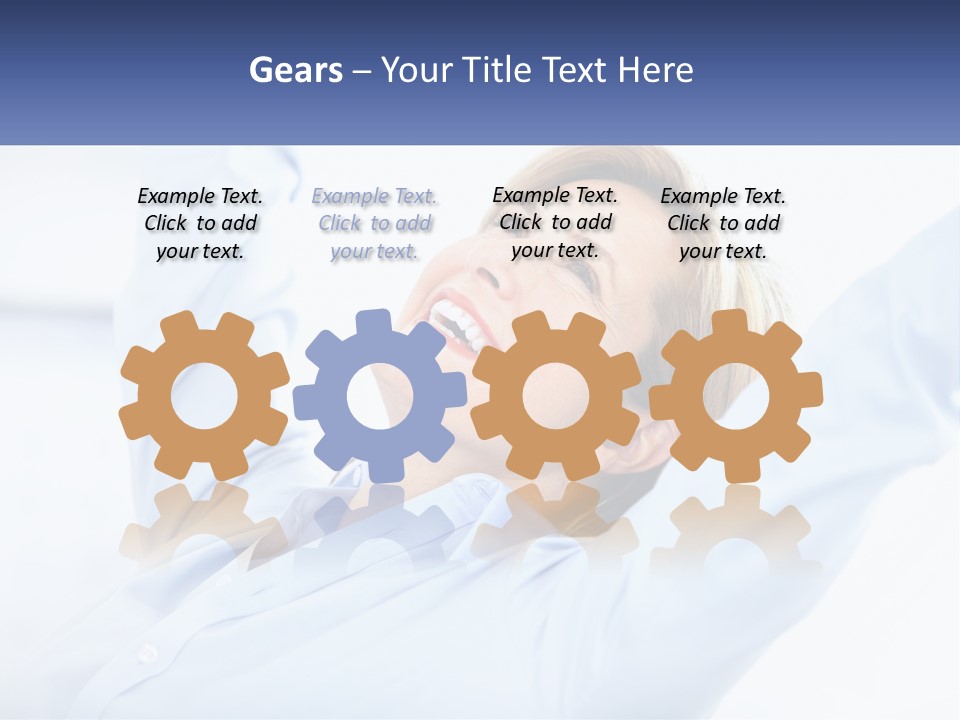 Energy Cooling House PowerPoint Template