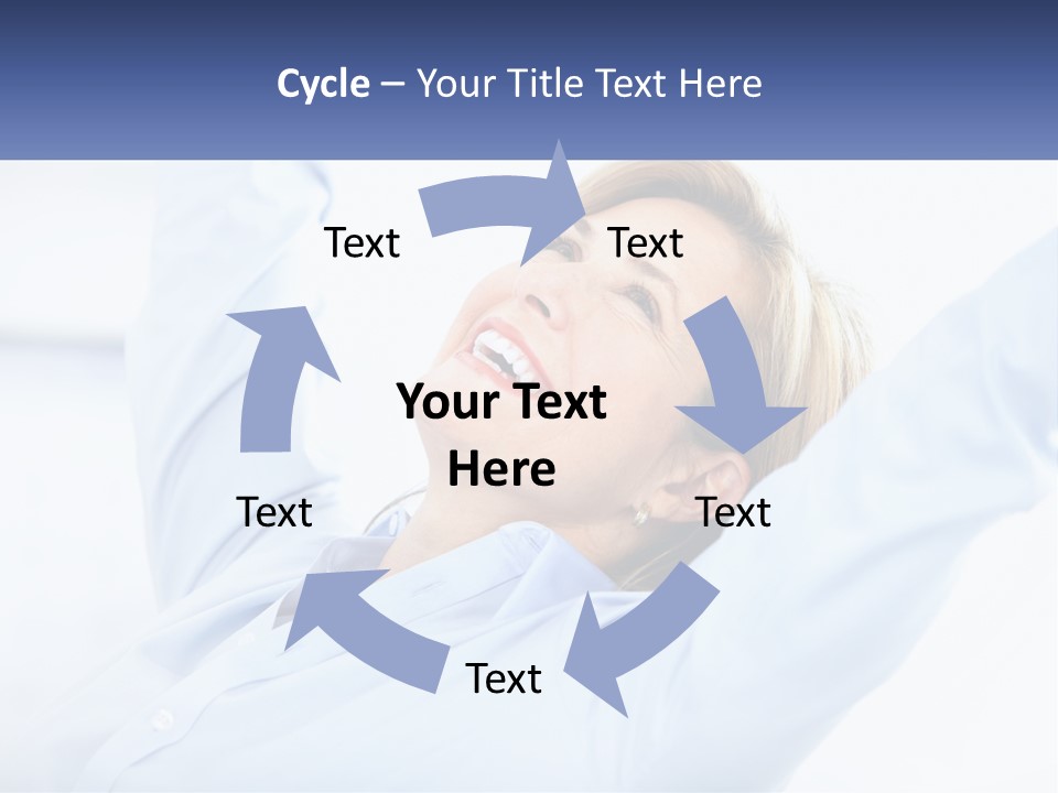 Energy Cooling House PowerPoint Template