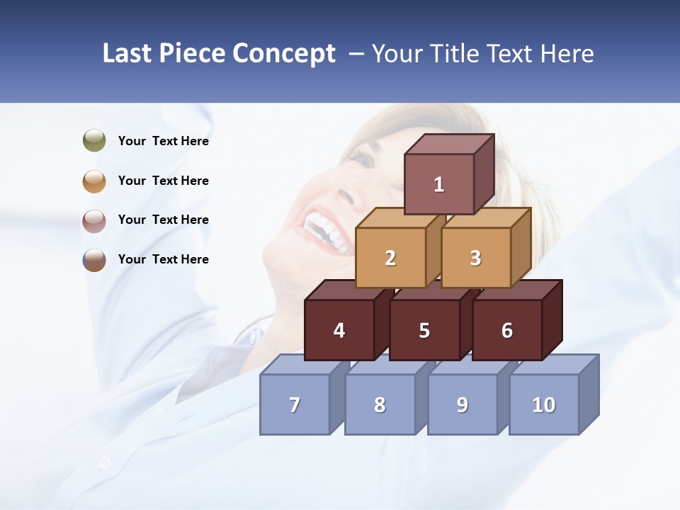 Energy Cooling House PowerPoint Template