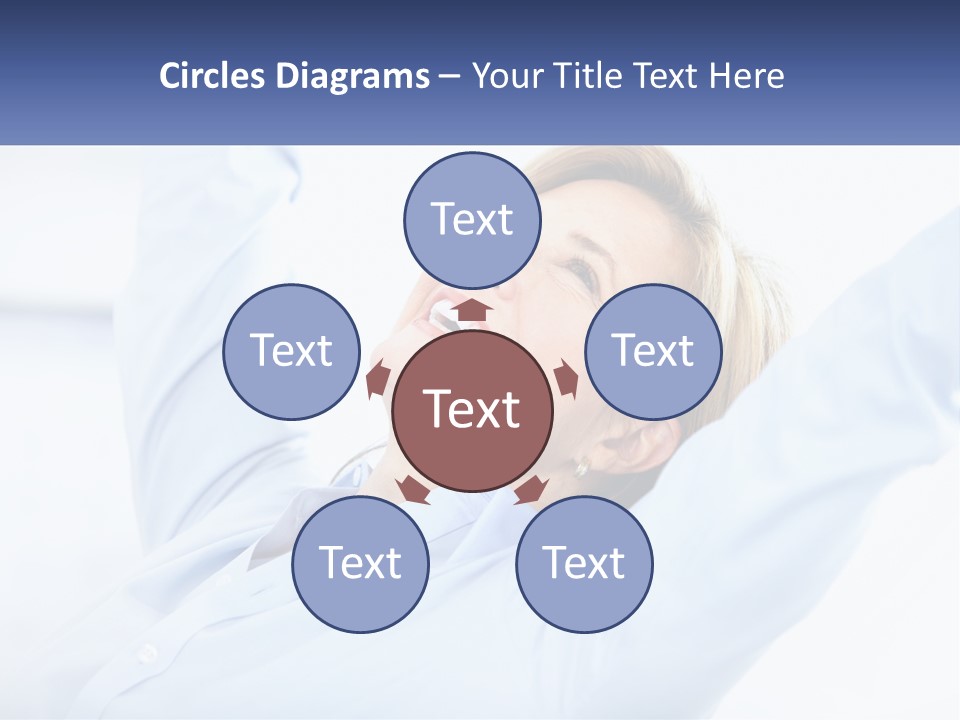Energy Cooling House PowerPoint Template