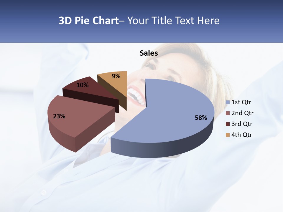 Energy Cooling House PowerPoint Template