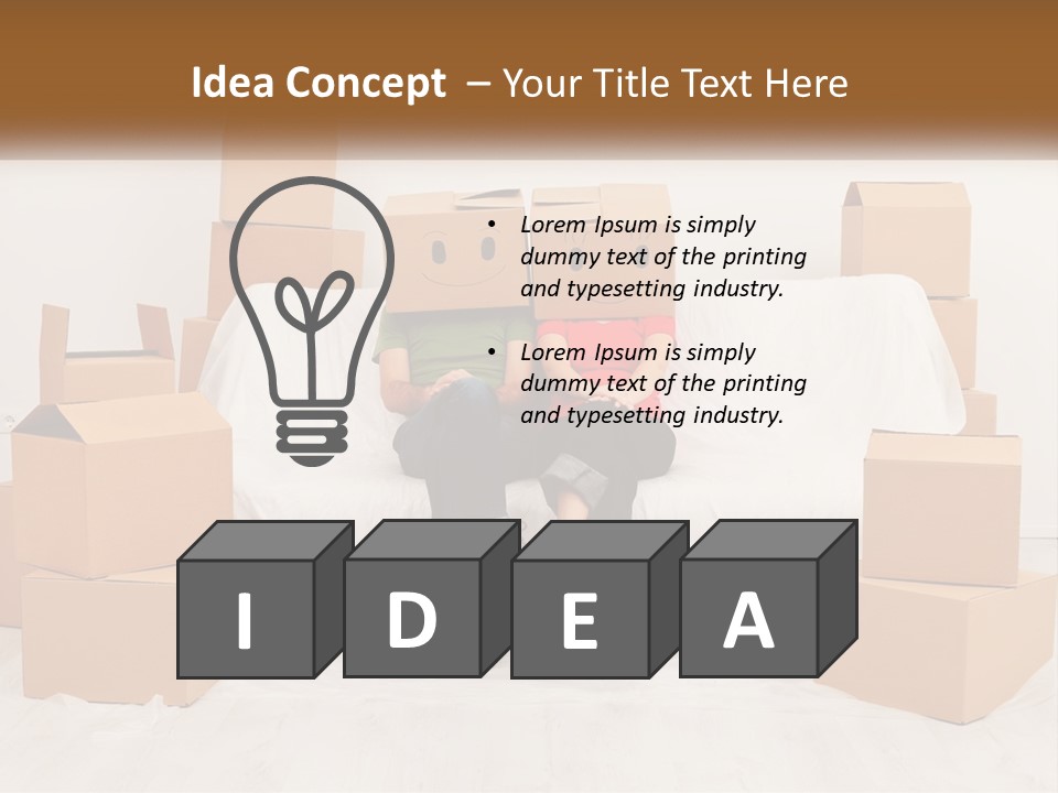Heat Climate Switch PowerPoint Template