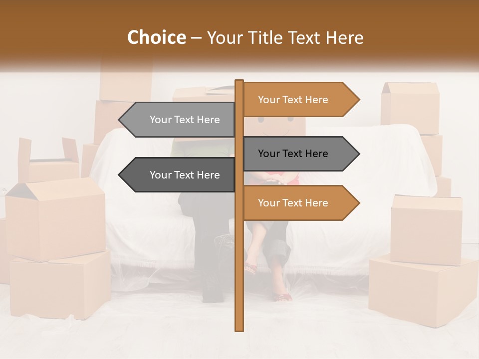Heat Climate Switch PowerPoint Template