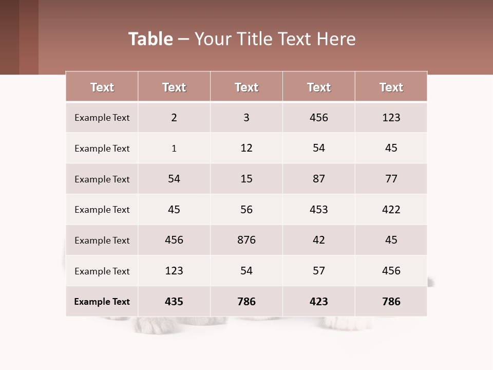 Air Home Cool PowerPoint Template