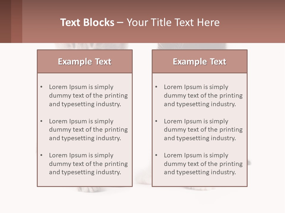 Air Home Cool PowerPoint Template