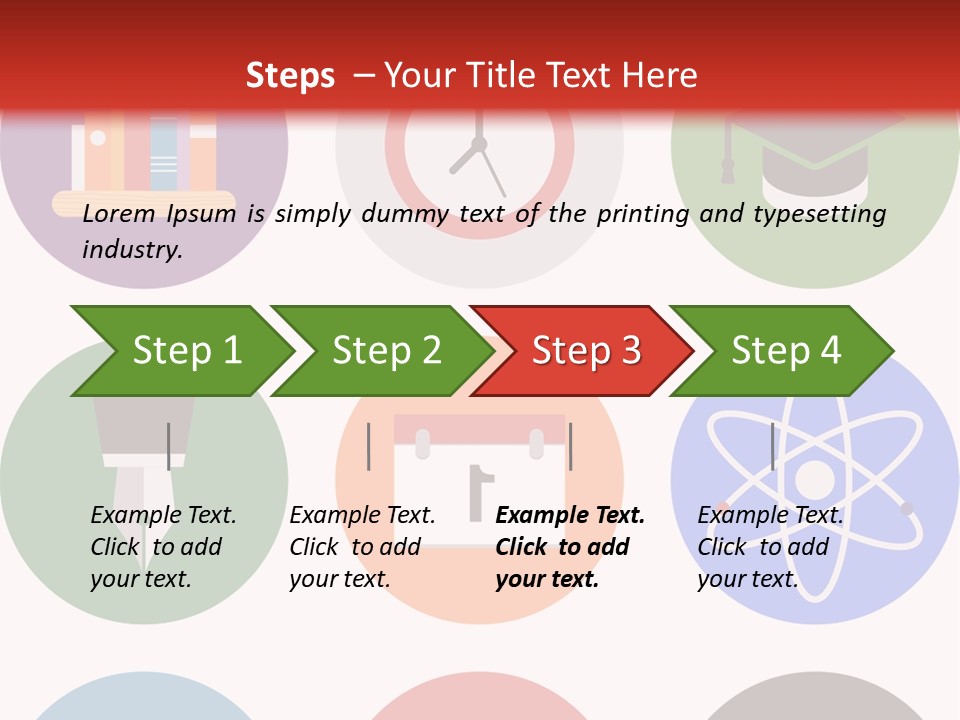 Electricity Switch Condition PowerPoint Template
