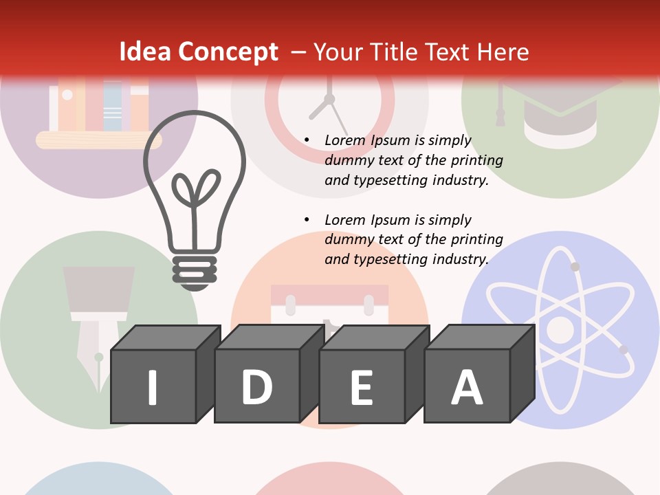 Electricity Switch Condition PowerPoint Template