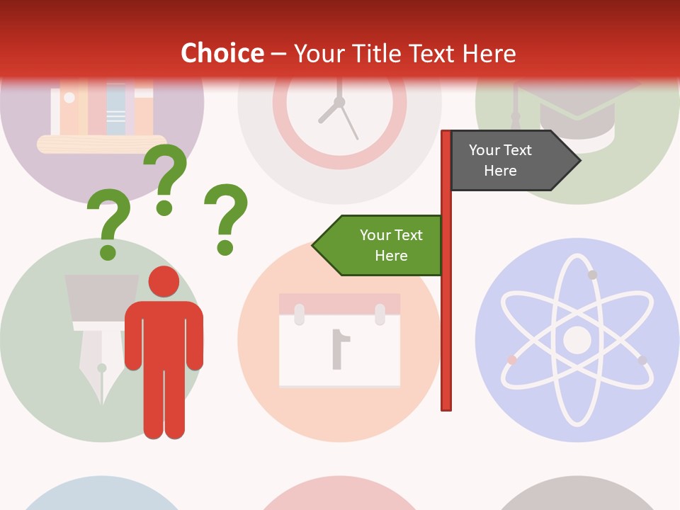 Electricity Switch Condition PowerPoint Template