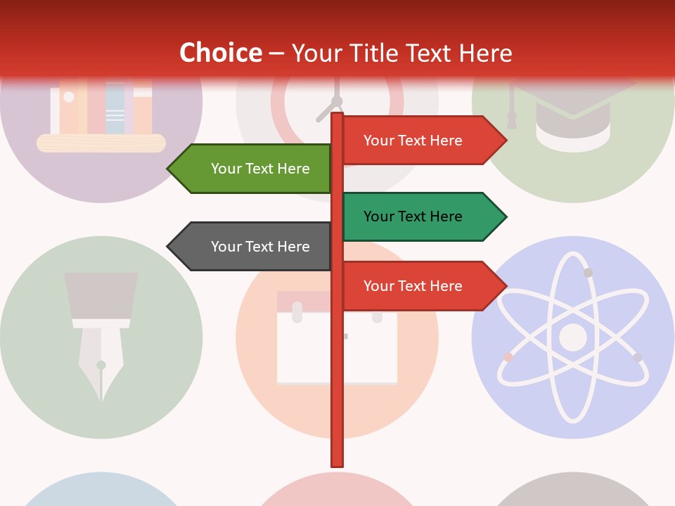 Electricity Switch Condition PowerPoint Template