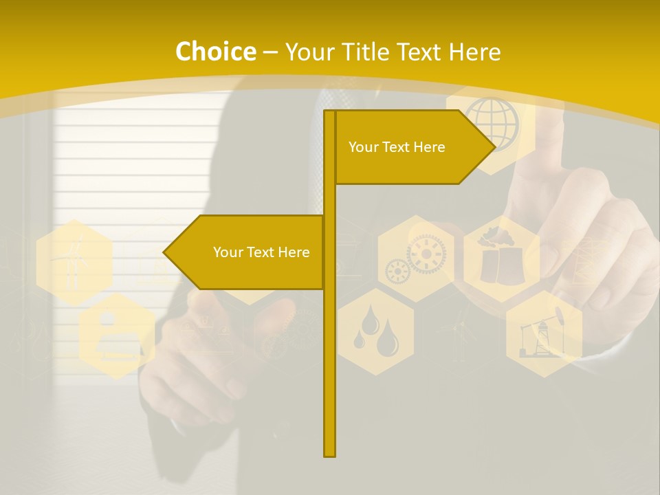 Electricity Equipment Condition PowerPoint Template
