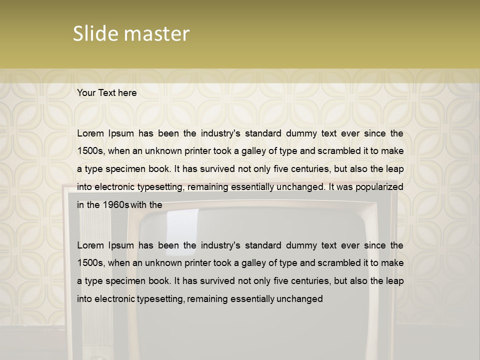 Condition Electricity Supply PowerPoint Template