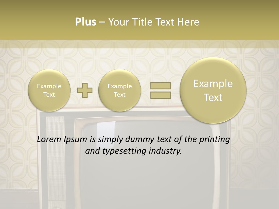 Condition Electricity Supply PowerPoint Template