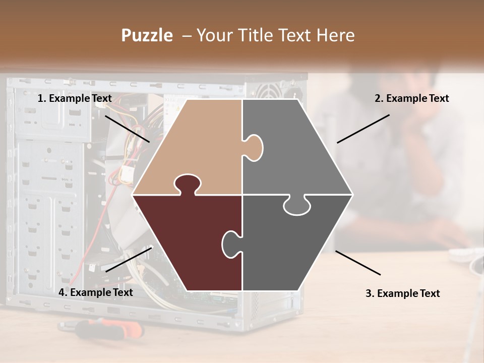 Remote Temperature Conditioner PowerPoint Template