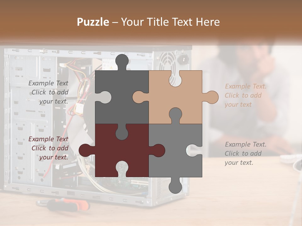 Remote Temperature Conditioner PowerPoint Template