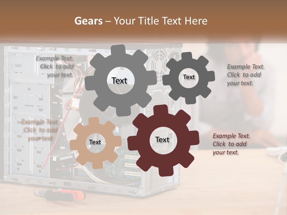 Remote Temperature Conditioner PowerPoint Template
