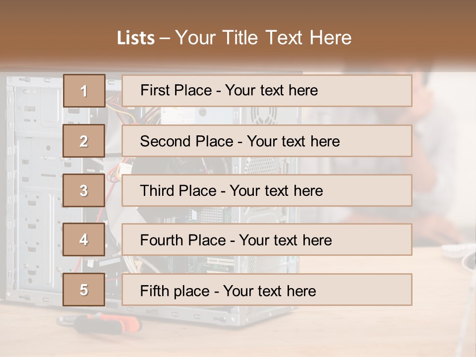Remote Temperature Conditioner PowerPoint Template