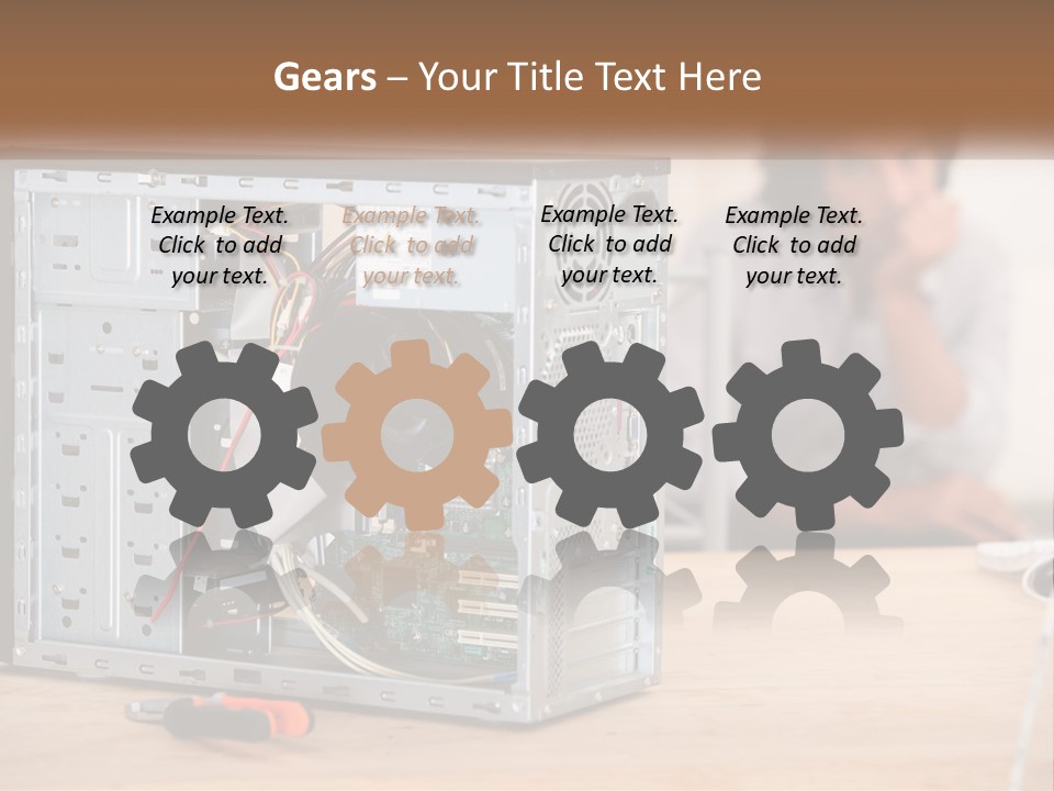 Remote Temperature Conditioner PowerPoint Template