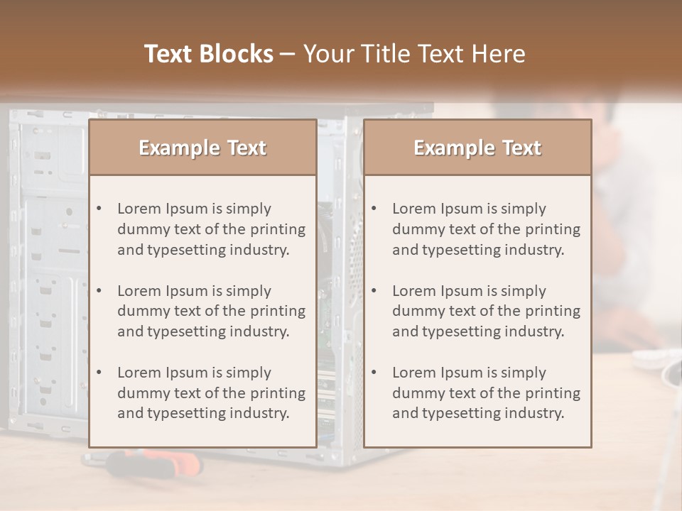 Remote Temperature Conditioner PowerPoint Template