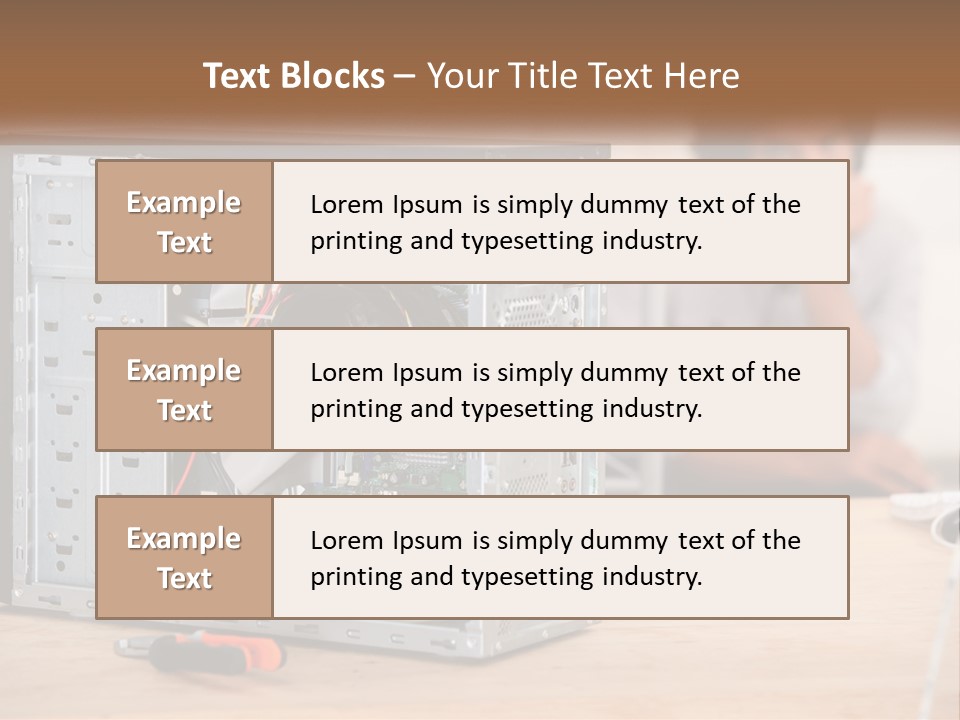 Remote Temperature Conditioner PowerPoint Template